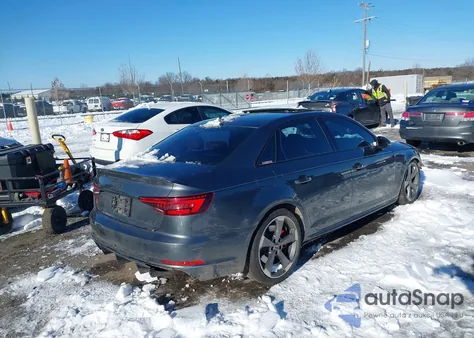 2018 Audi S4 3.0T Premium Plus from USA, damaged, VIN WAUB4AF4XJA120068